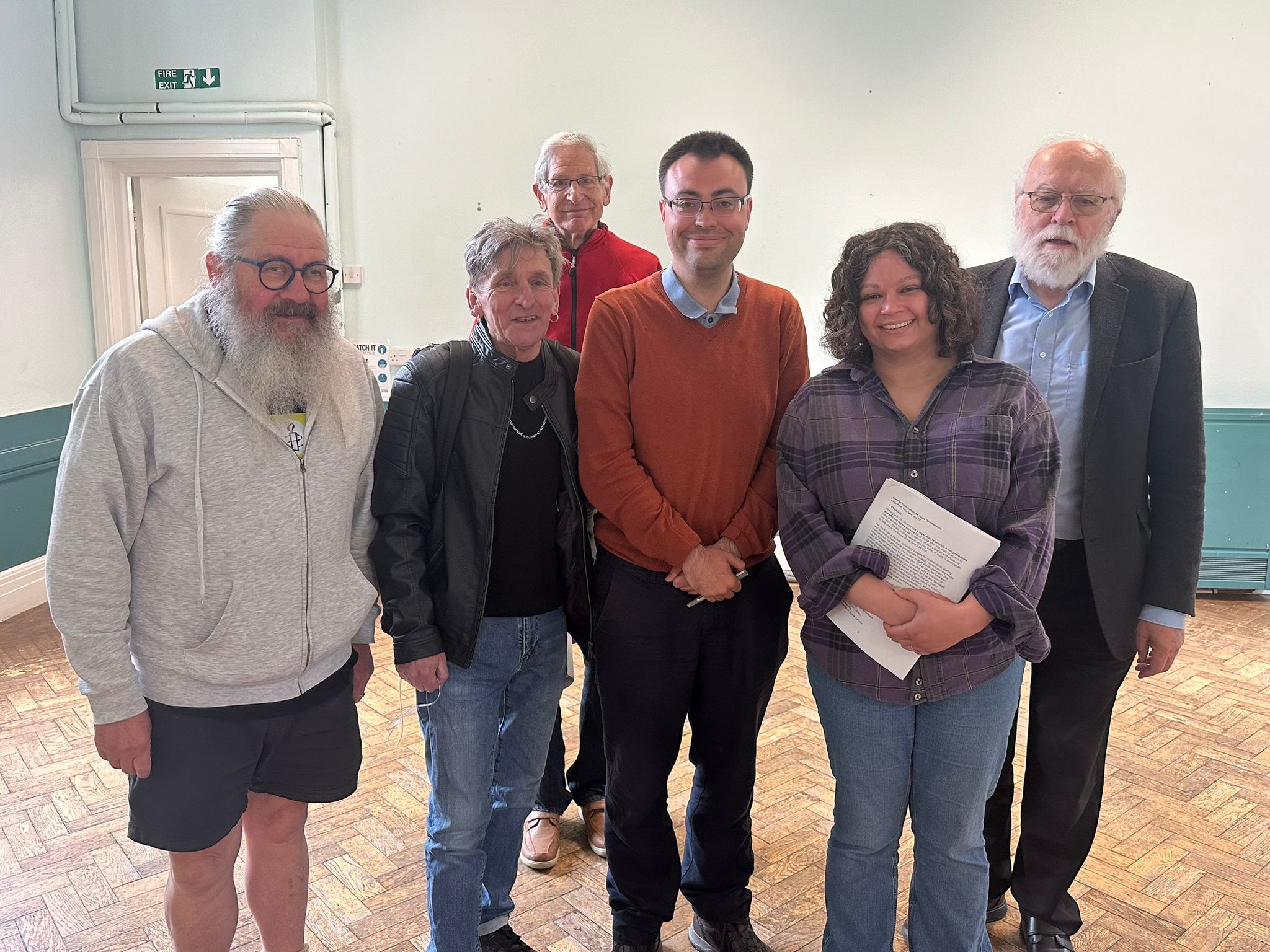 Photo of meeting with the Friends of Northfield Library Group